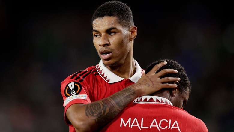 Kết quả bóng đá Real Betis vs MU: Rashford tỏa sáng, Quỷ đỏ thắng sát nút trên sân khách - Ảnh 1